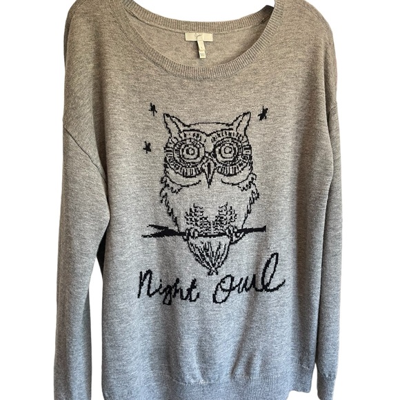 Joie Grey Night Owl Sweater - Picture 4 of 5